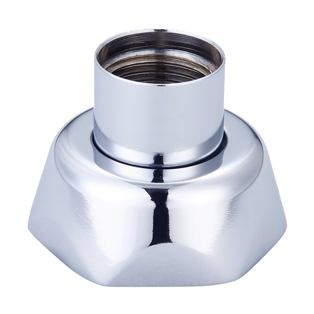 CENTRAL BRASS Body Adapter, Polished Chrome CS-42020